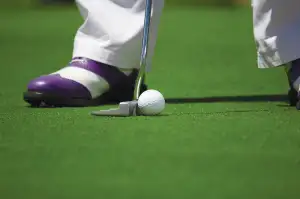 Line On Golf Ball For Putting